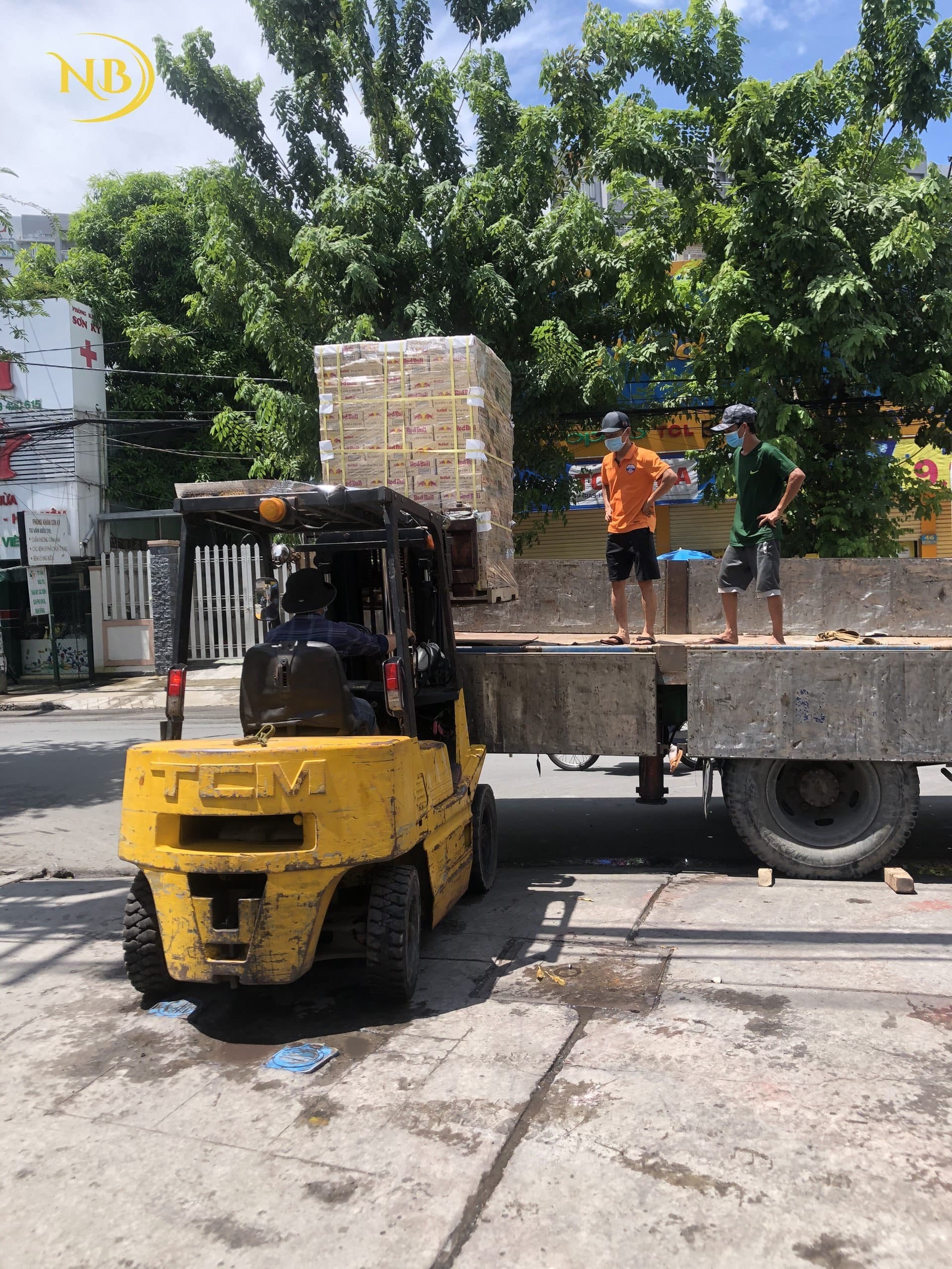 quy trình xếp dỡ hàng hoá container